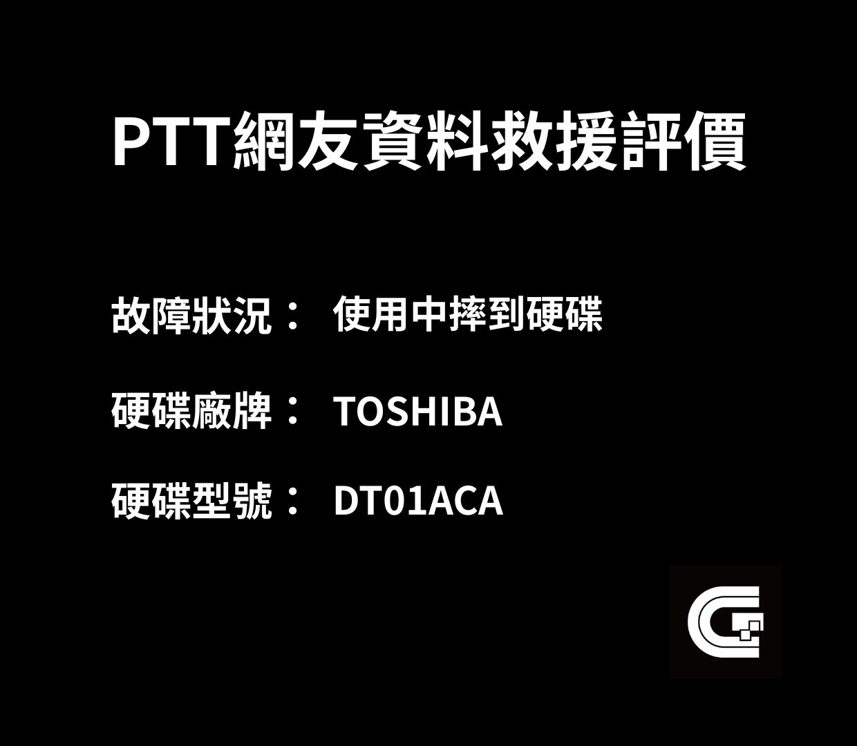 3天迅速救回PTT網友全數檔案